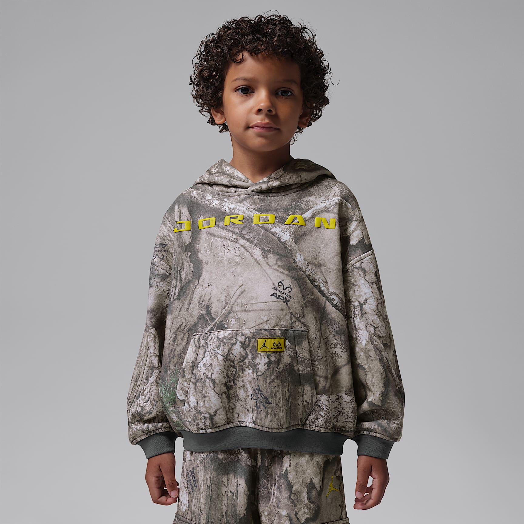Jordan Little Kids' Brooklyn Realtree Fleece Pullover Hoodie. Nike.com
